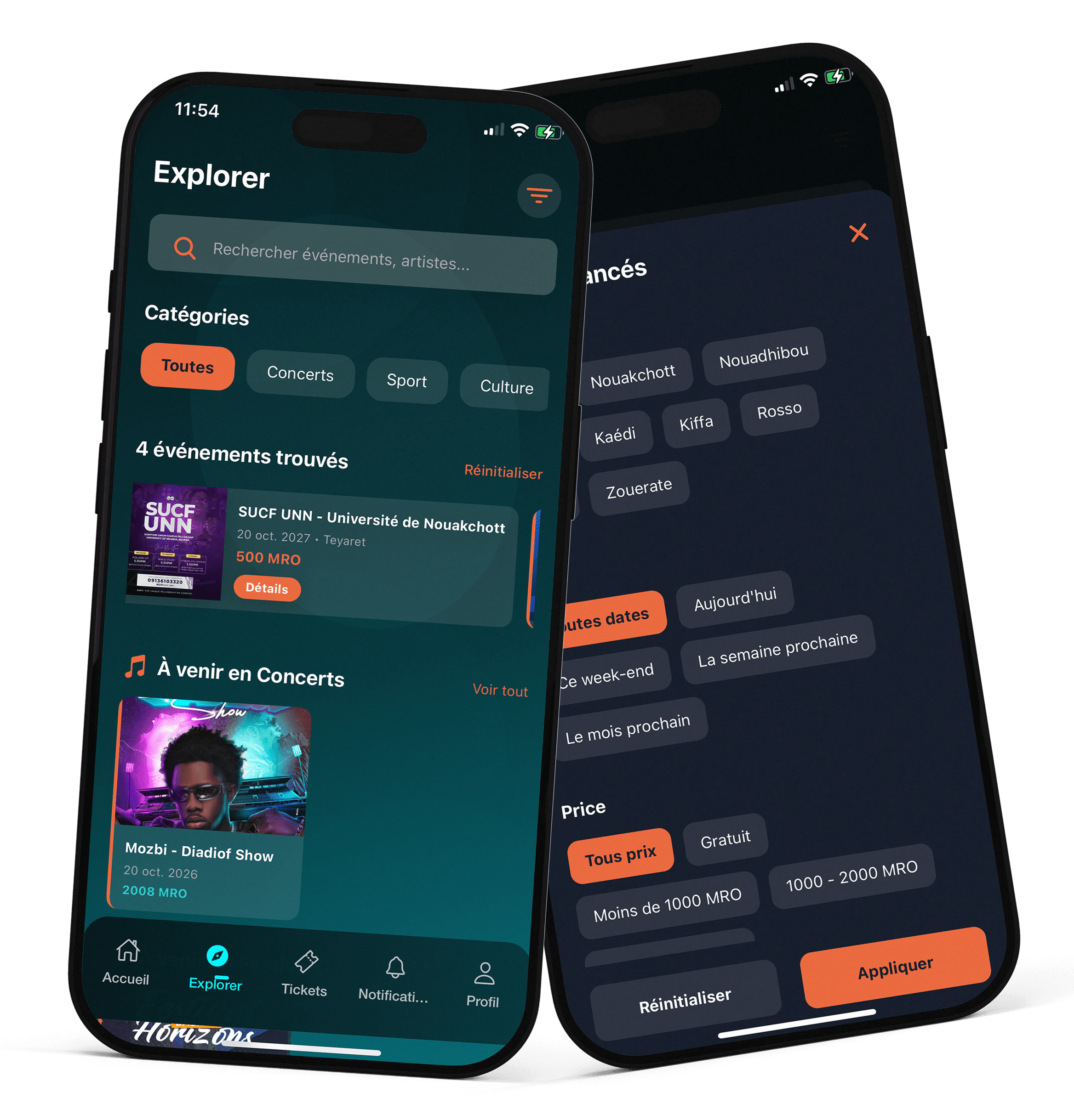 Découverte - Eventick